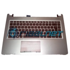 Teclado PT Asus S46CM-WX101H Top Cover s/TouchPad